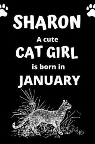 Cover of SHARON a cute cat girl is born in January