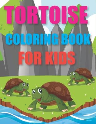 Book cover for Tortoise Coloring Book for kids