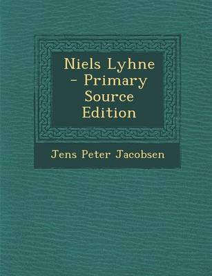 Book cover for Niels Lyhne - Primary Source Edition