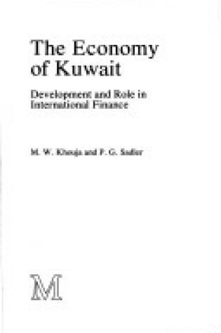 Cover of Economy of Kuwait