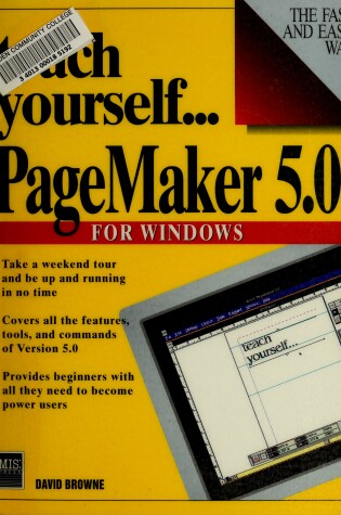Cover of Teach Yourself PageMaker 5.0 for Windows