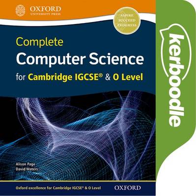 Book cover for Complete Computer Science for Cambridge IGCSE & O Level Kerboodle