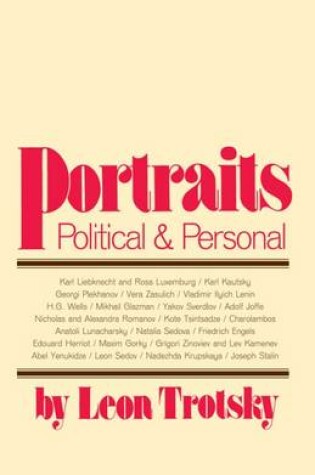 Cover of Portraits, Political and Personal