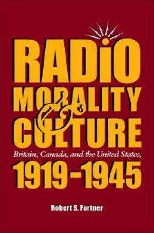 Cover of Radio, Morality, and Culture