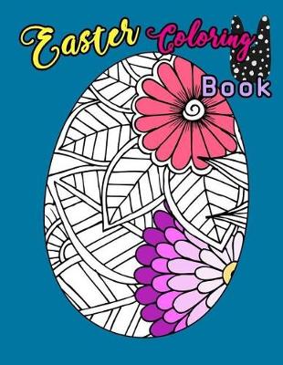 Book cover for Easter Coloring Book