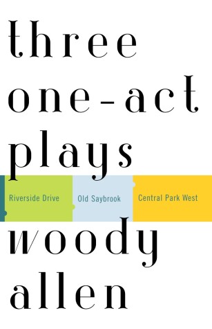 Book cover for Three One-Act Plays