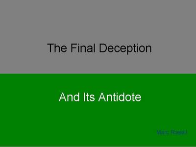 Cover of The Final Deception and Its Antidote