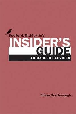 Book cover for Insider's Guide to Career Services