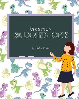 Book cover for Dinosaur Coloring Book for Children Ages 3-7