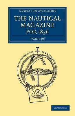 Book cover for The Nautical Magazine for 1836