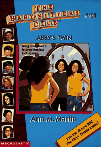 Book cover for Abby's Twin