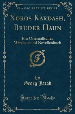 Book cover for Xoros Kardash, Bruder Hahn