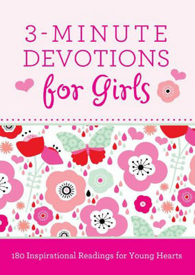 Book cover for 3-Minute Devotions for Girls