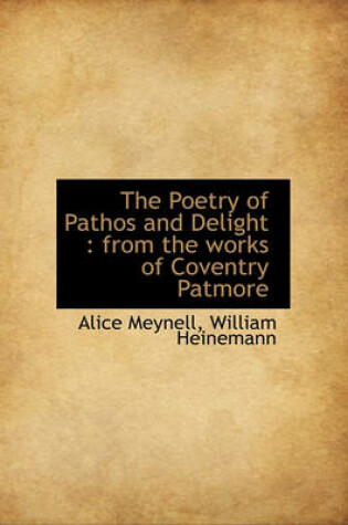 Cover of The Poetry of Pathos and Delight