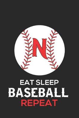 Book cover for Eat Sleep Baseball Repeat N