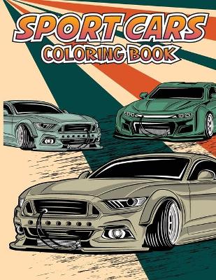 Book cover for Sport Cars Coloring Book