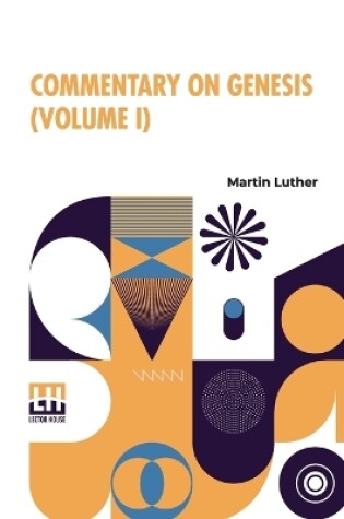 Cover of Commentary On Genesis (Volume I)