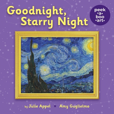 Book cover for Goodnight, Starry Night (Peek-A-Boo Art)