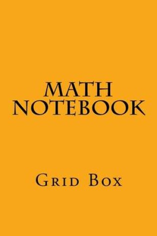 Cover of Math Notebook