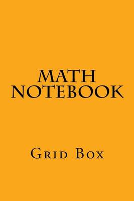 Book cover for Math Notebook