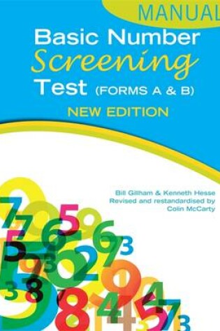 Cover of Basic Number Screening Test Manual