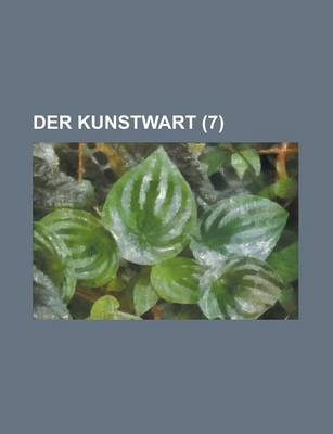 Book cover for Der Kunstwart (7 )