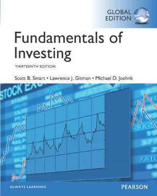 Book cover for Fundamentals of Investing, Global Edition -- MyLab Finance with Pearson eText
