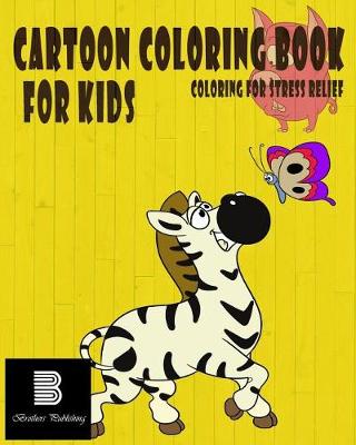 Book cover for Cartoon Coloring Book for Kids