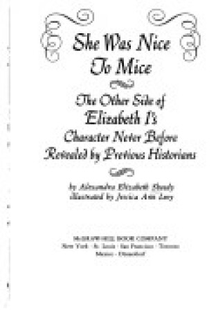 Cover of She Was Nice to Mice