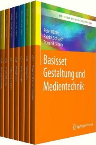 Cover of Bibliothek der Mediengestaltung – Basisset Gestaltung und Medientechnik