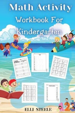 Cover of Math Activity Workbook For Kindergarten
