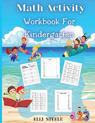 Book cover for Math Activity Workbook For Kindergarten