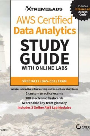 Cover of AWS Certified Data Analytics Study Guide with Online Labs