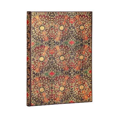 Book cover for Fire Flowers Grande Unlined Hardcover Journal