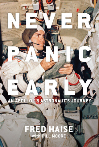 Book cover for Never Panic Early