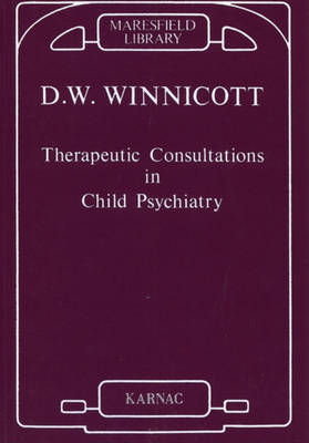 Cover of Therapeutic Consultations in Child Psychiatry