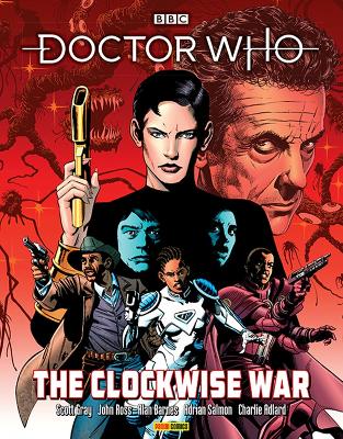 Book cover for Doctor Who: The Clockwise War