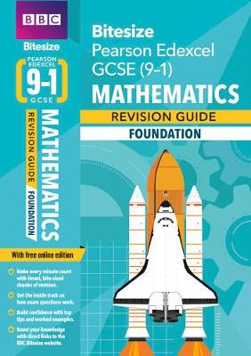 Cover of BBC Bitesize Edexcel GCSE (9-1) Maths Foundation Revision Guide