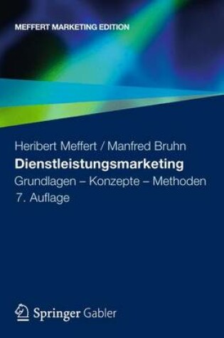 Cover of Dienstleistungsmarketing