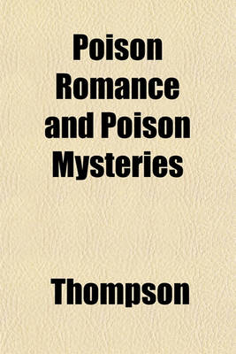 Book cover for Poison Romance and Poison Mysteries