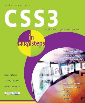 Book cover for CSS3 in Easy Steps