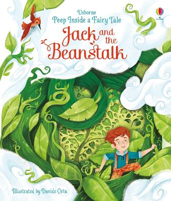 Book cover for Peep Inside a Fairy Tale Jack and the Beanstalk