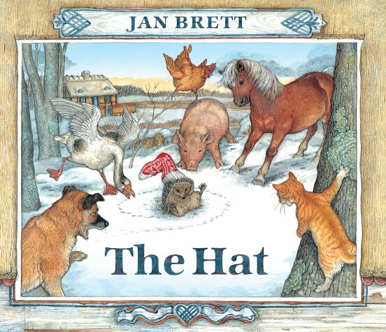 Book cover for The Hat (Oversized Lap Board Book)