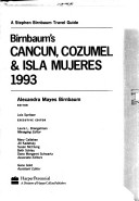 Book cover for Birnbaum Cancun/Cozumel 93 Birnbaum