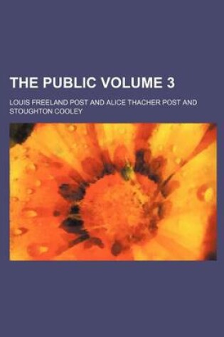 Cover of The Public Volume 3