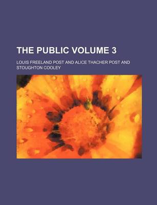 Book cover for The Public Volume 3