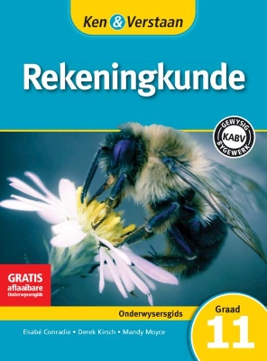 Cover of Ken & Verstaan Rekeningkunde Onderwysersgids Graad 11 Afrikaans