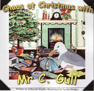 Book cover for Chaos at Christmas with Mr C Gull