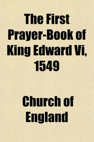 Cover of The First Prayer-Book of King Edward VI, 1549