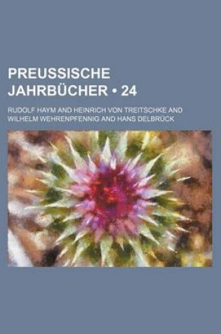 Cover of Preussische Jahrbucher (24)